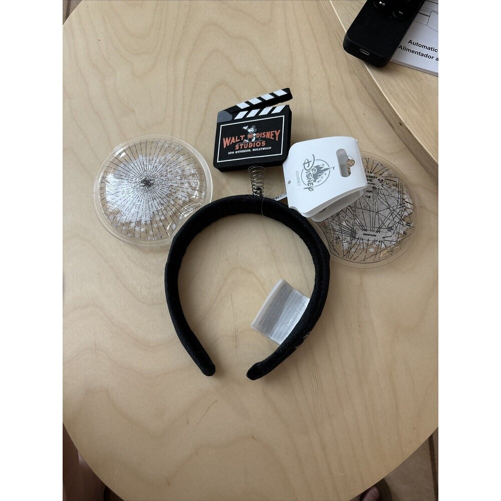 Walt Disney Studios Hollywood Mickey Ears New With Tags Disney 100 Clapperboard